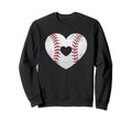 Softball Mom Dad Love Baseball Sweatshirt - Aesthetic Graphic Men Women - T-Shirt, Sweatshirt, Hoodie