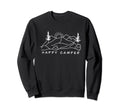 American Happy Camper 90S Gorpcore Sweatshirt - Unique Graphic for Adults - T-Shirt, Sweatshirt, Hoodie