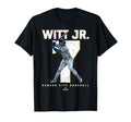 Number And Portrait Bobby Witt Jr T-Shirt - Minimalist Print for Adults - T-Shirt, Sweatshirt, Hoodie