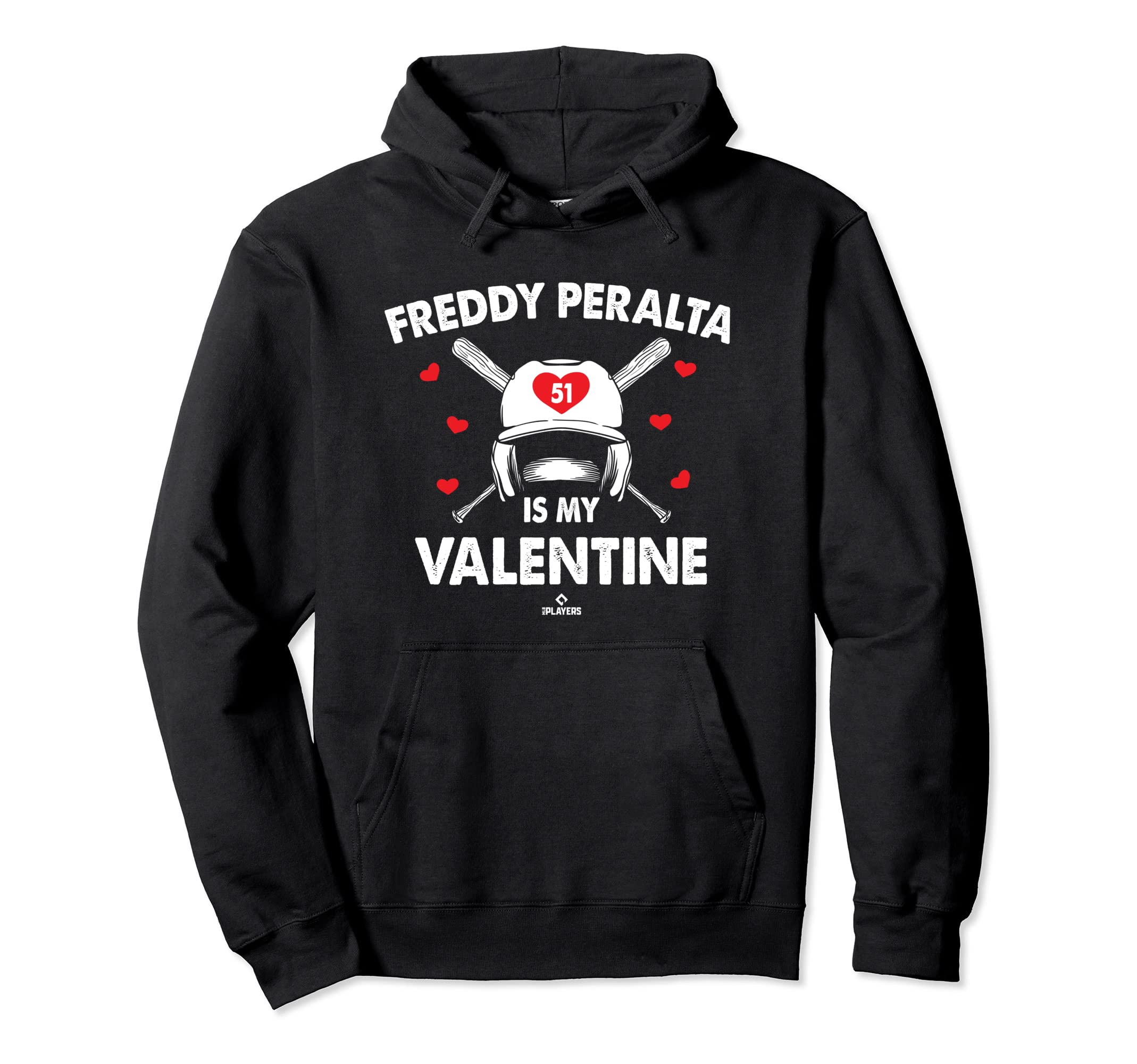 Freddy Peralta Is My Valentine Date Hoodie - Casual Everyday Wear Unisex - T-Shirt, Sweatshirt, Hoodie