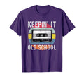 Old School 80S 90S Cassette Hip Hop T-Shirt - Novelty Apparel for Adults - T-Shirt, Sweatshirt, Hoodie