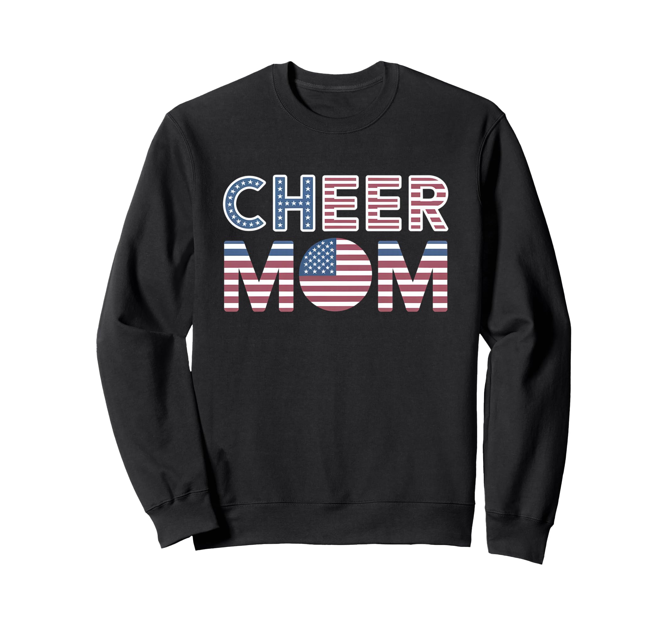 Cheer Mom Mother Bow Cheerleader Sweatshirt - Minimalist Print for Adults - T-Shirt, Sweatshirt, Hoodie