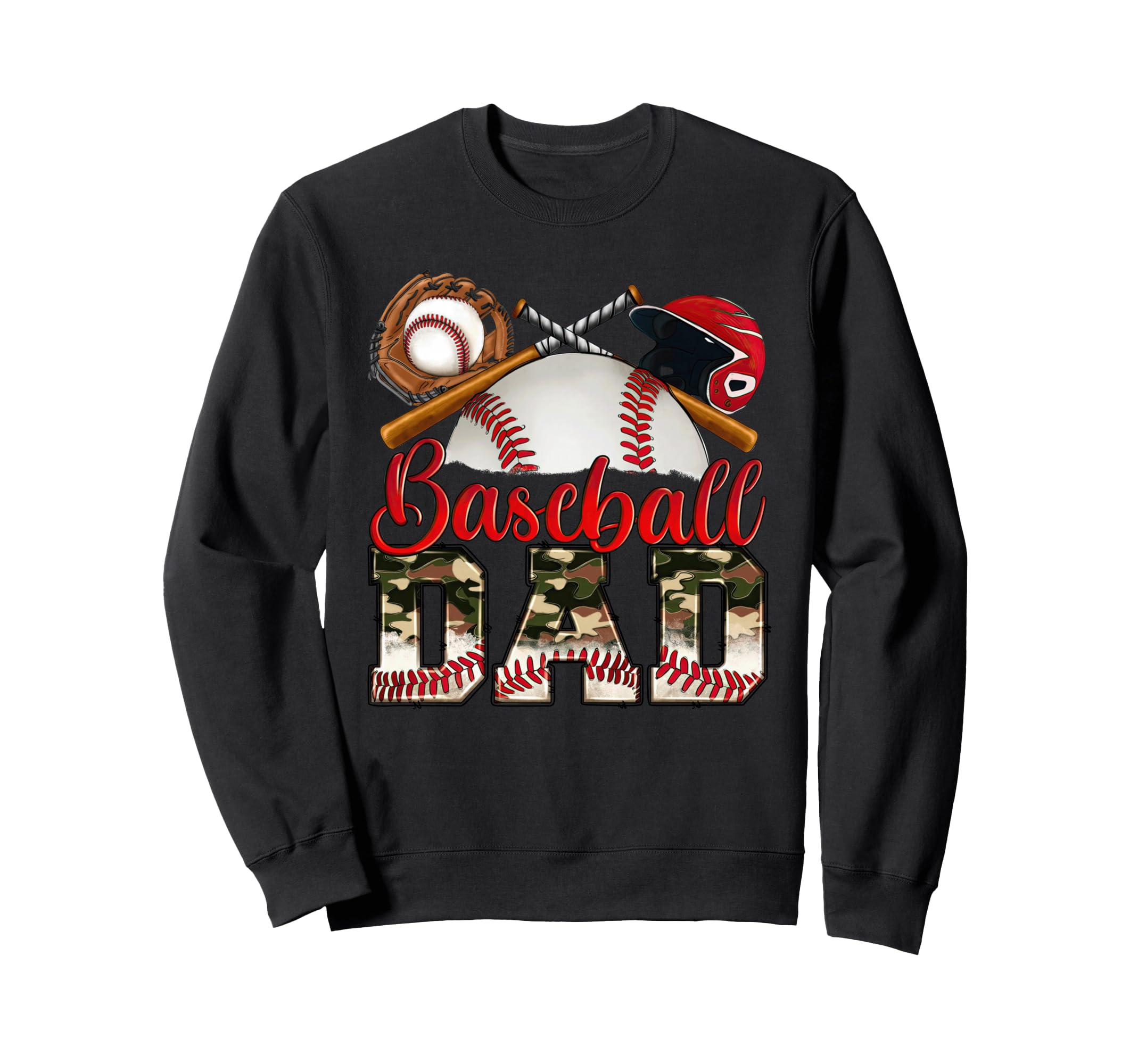 Baseball Dad Player Fan Family Pride Sweatshirt - Fun Novelty Design Unisex - T-Shirt, Sweatshirt, Hoodie