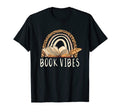 Womens Reading Lovers Book Vibes T-Shirt - Minimalist Print for Adults - T-Shirt, Sweatshirt, Hoodie