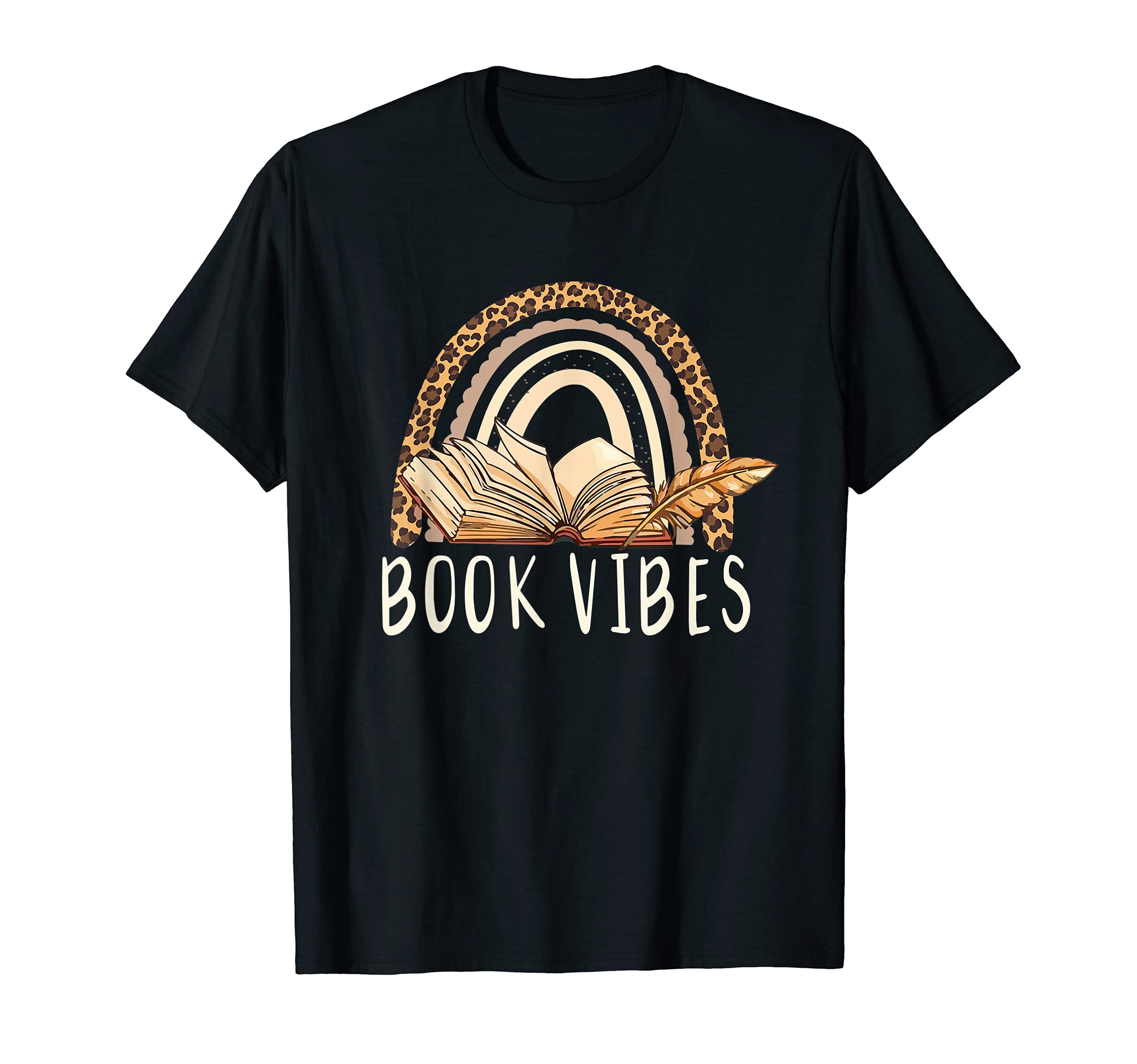Womens Reading Lovers Book Vibes T-Shirt - Minimalist Print for Adults - T-Shirt, Sweatshirt, Hoodie