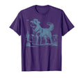 Cowboy Hat Siberian Husky Mom Dad Ufo T-Shirt - Graphic Print Unisex - T-Shirt, Sweatshirt, Hoodie