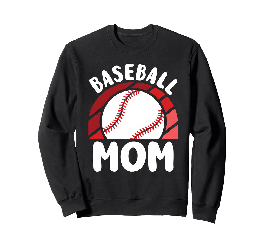 Baseball Mom Baseball Player Sweatshirt - Aesthetic Graphic Unisex - T-Shirt, Sweatshirt, Hoodie