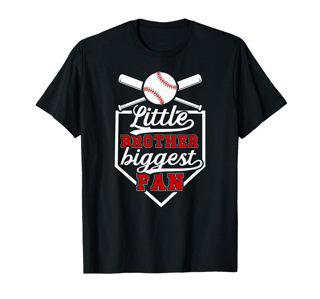 Little Brother Baseball Brother T-Shirt - Fun Novelty Design Unisex - T-Shirt, Sweatshirt, Hoodie