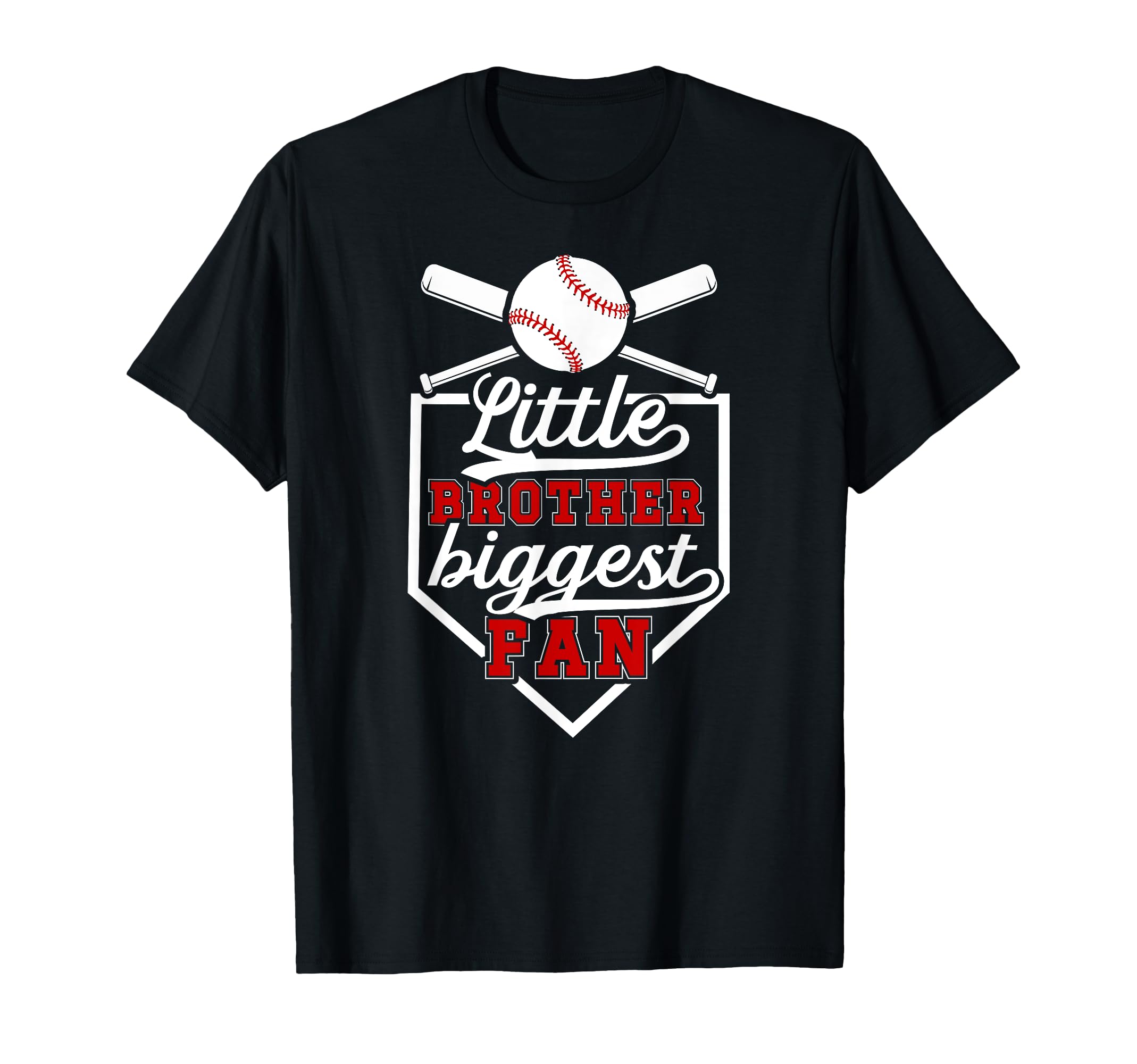 Little Brother Baseball Brother T-Shirt - Fun Novelty Design Unisex - T-Shirt, Sweatshirt, Hoodie
