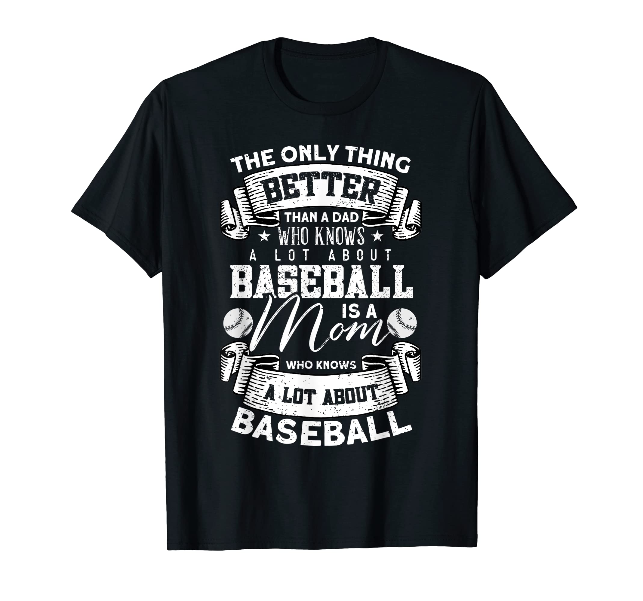 Funny Mom Baseball T-Shirt - Casual Everyday Wear Unisex - T-Shirt, Sweatshirt, Hoodie
