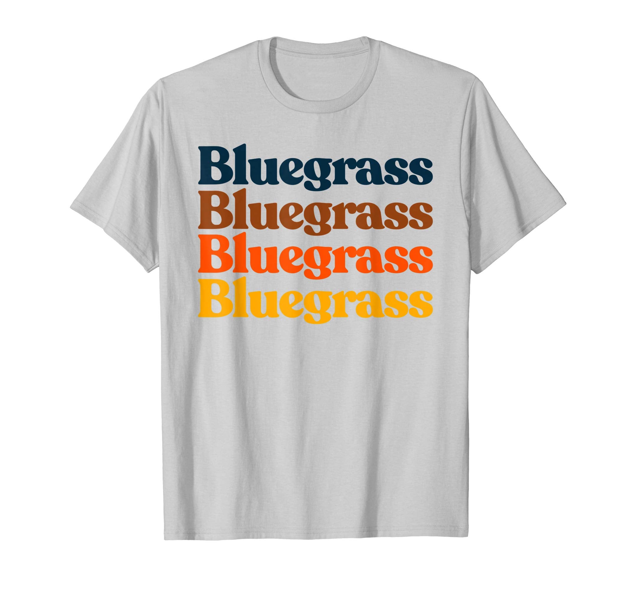 70S Bluegrass Typography Vibe T-Shirt - Aesthetic Graphic Unisex - T-Shirt, Sweatshirt, Hoodie