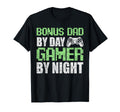 Gamer Stepdad Fathers Day Bonus Dad Day T-Shirt - Unique Graphic Unisex - T-Shirt, Sweatshirt, Hoodie