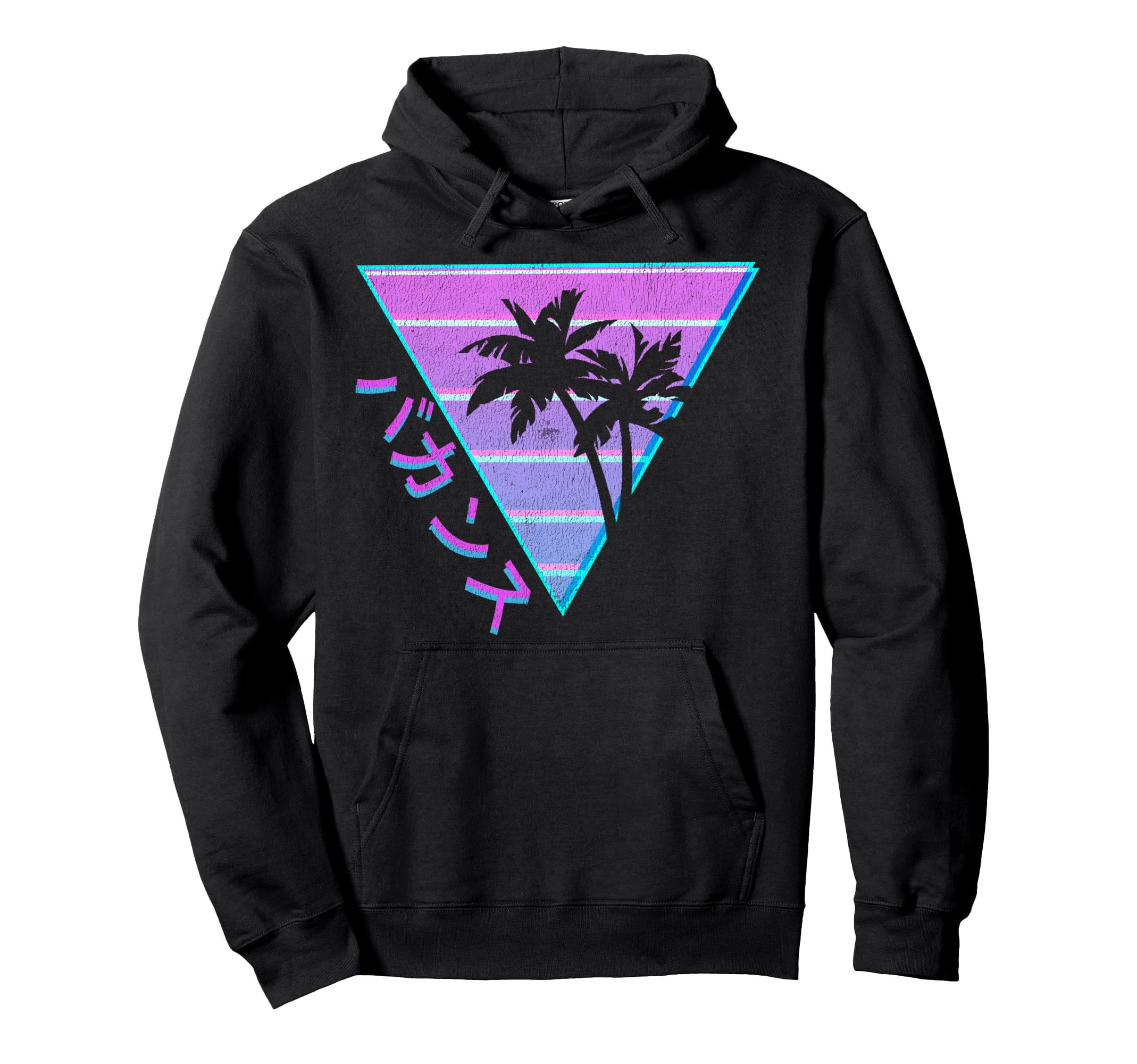 90S Palm Japanese Otaku Grunge Hoodie - Novelty Apparel Men Women - T-Shirt, Sweatshirt, Hoodie