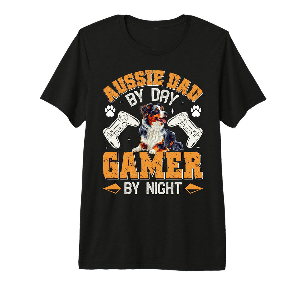 Aussie Dad Day Gamer Night Funny T-Shirt - Casual Everyday Wear Unisex - T-Shirt, Sweatshirt, Hoodie