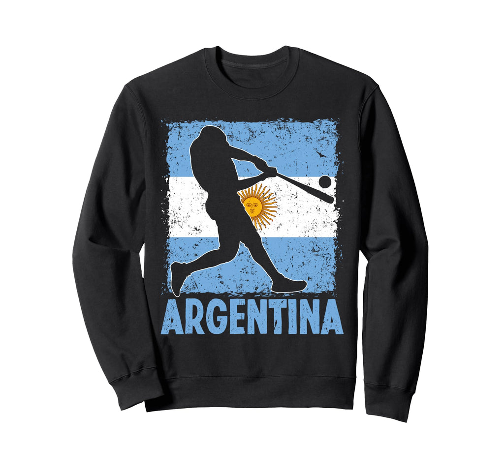 Argentinian Baseball Player Sweatshirt - Minimalist Print Men Women - T-Shirt, Sweatshirt, Hoodie