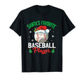 Light Santa Hat Funny Baseball Sports T-Shirt - Unique Graphic for Adults - T-Shirt, Sweatshirt, Hoodie