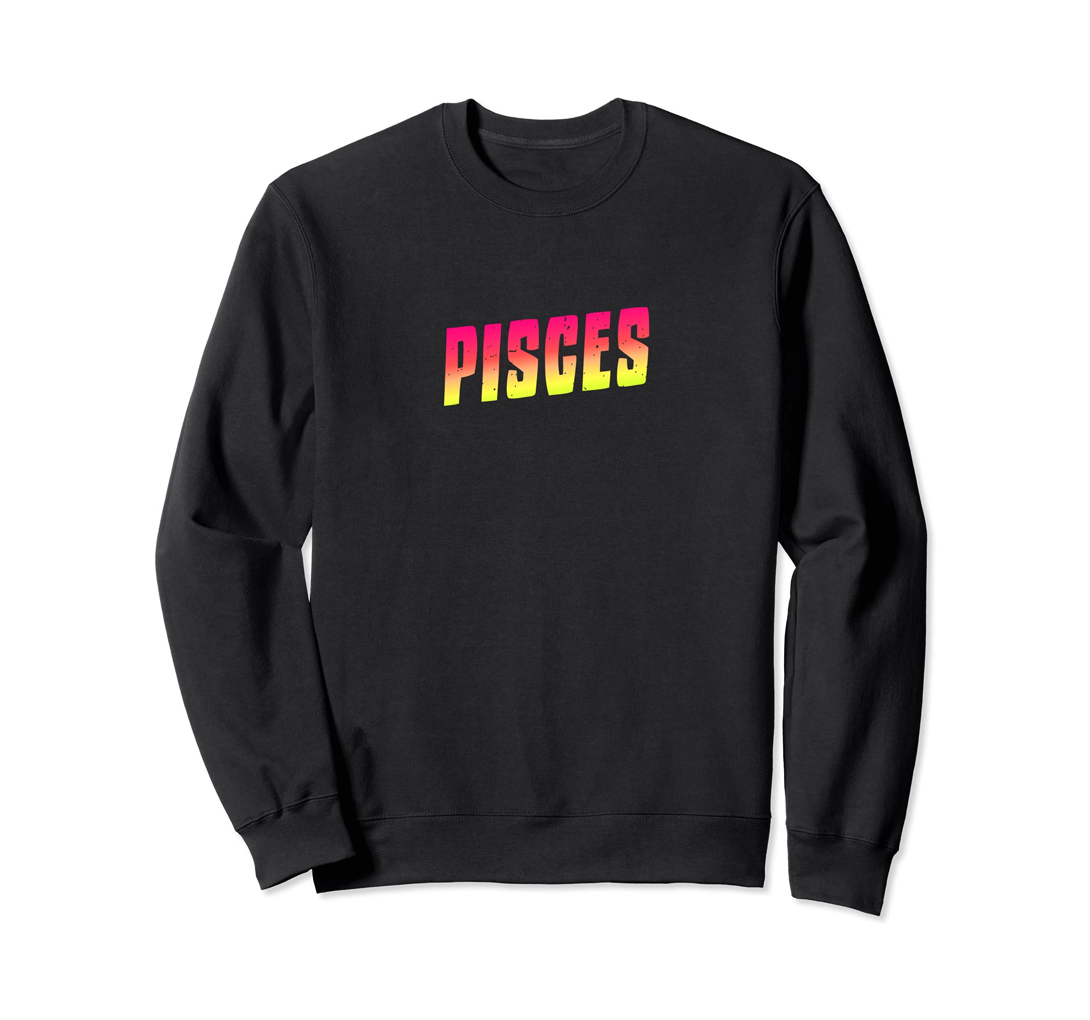 Pisces Red Yellow Zodiac Sign Sweatshirt - Custom Art Print Unisex - T-Shirt, Sweatshirt, Hoodie