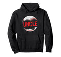 Baseball Uncle Happy Fathers Day Proud Hoodie - Novelty Apparel for Adults - T-Shirt, Sweatshirt, Hoodie