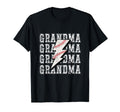 Baseball Grandma Lightning Bolt T-Shirt - Aesthetic Graphic Unisex - T-Shirt, Sweatshirt, Hoodie