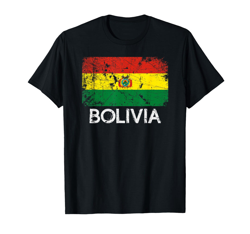 Bolivian Flag Made Bolivia Gift T-Shirt - Trendy Graphic Men Women - T-Shirt, Sweatshirt, Hoodie