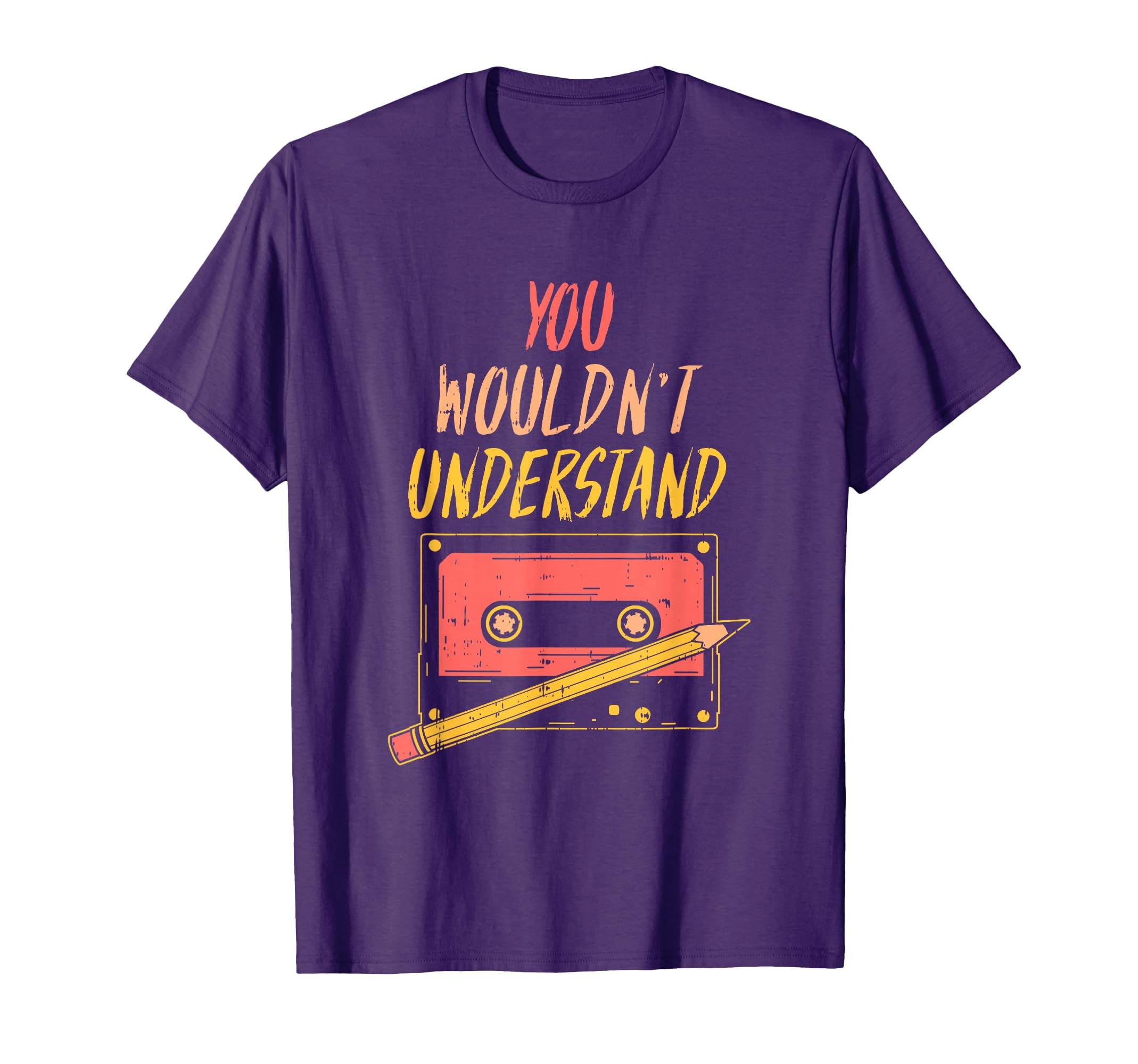 80S Cassette Tape 1980S Nostalgia Struggle T-Shirt - Trendy Graphic Unisex - T-Shirt, Sweatshirt, Hoodie