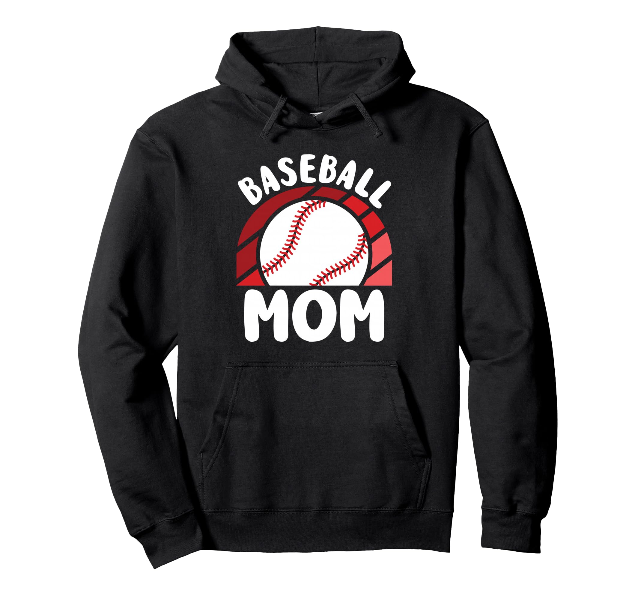 Baseball Mom Baseball Player Hoodie - Unique Graphic Unisex - T-Shirt, Sweatshirt, Hoodie