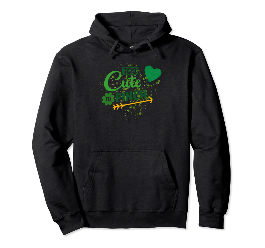 Love Shamrock Ireland Distressed Green Hoodie - Trendy Graphic Unisex - T-Shirt, Sweatshirt, Hoodie