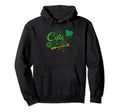 Love Shamrock Ireland Distressed Green Hoodie - Trendy Graphic Unisex - T-Shirt, Sweatshirt, Hoodie