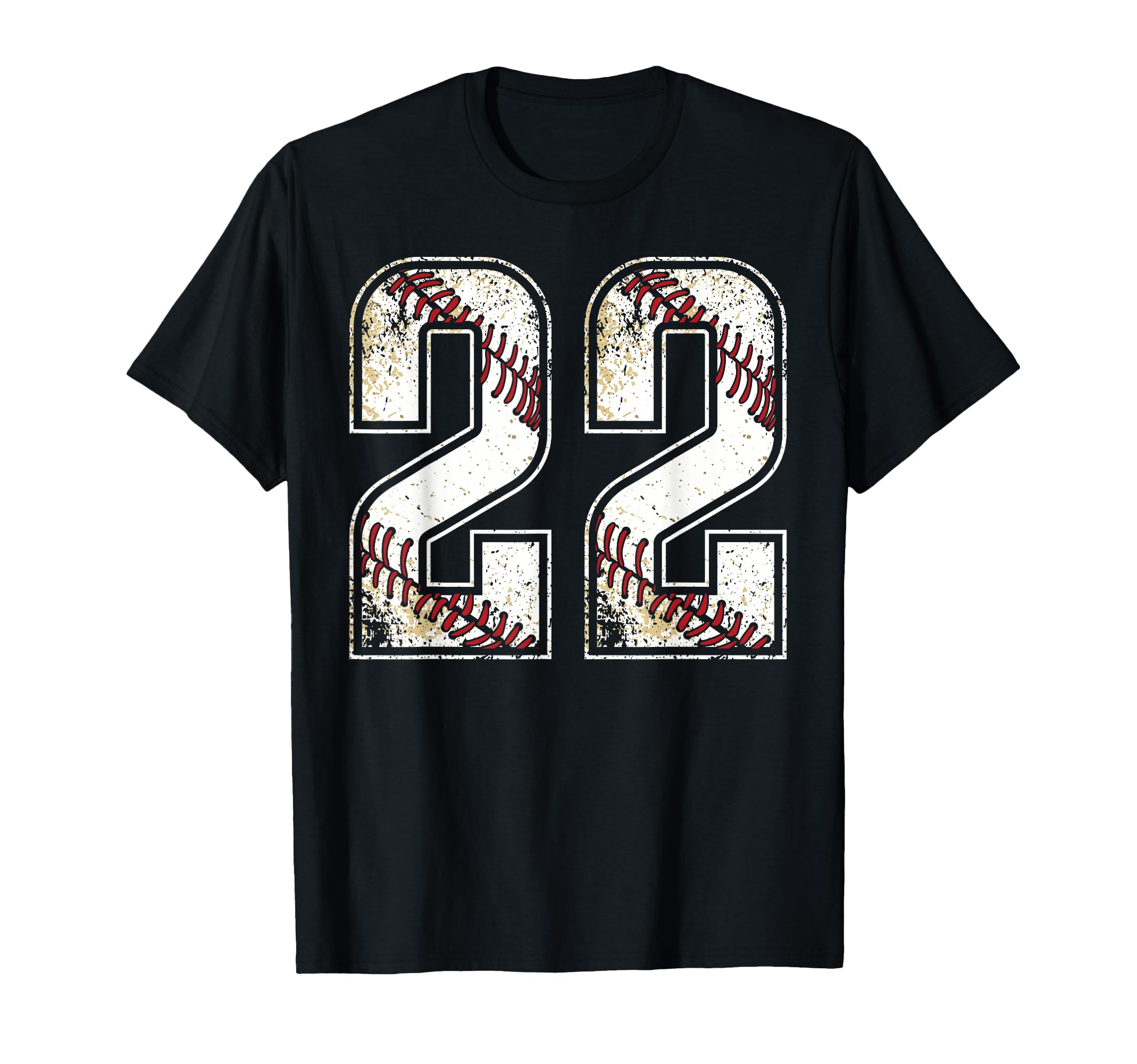 22 Baseball Jersey Number 22 T-Shirt - Streetwear Style for Adults - T-Shirt, Sweatshirt, Hoodie