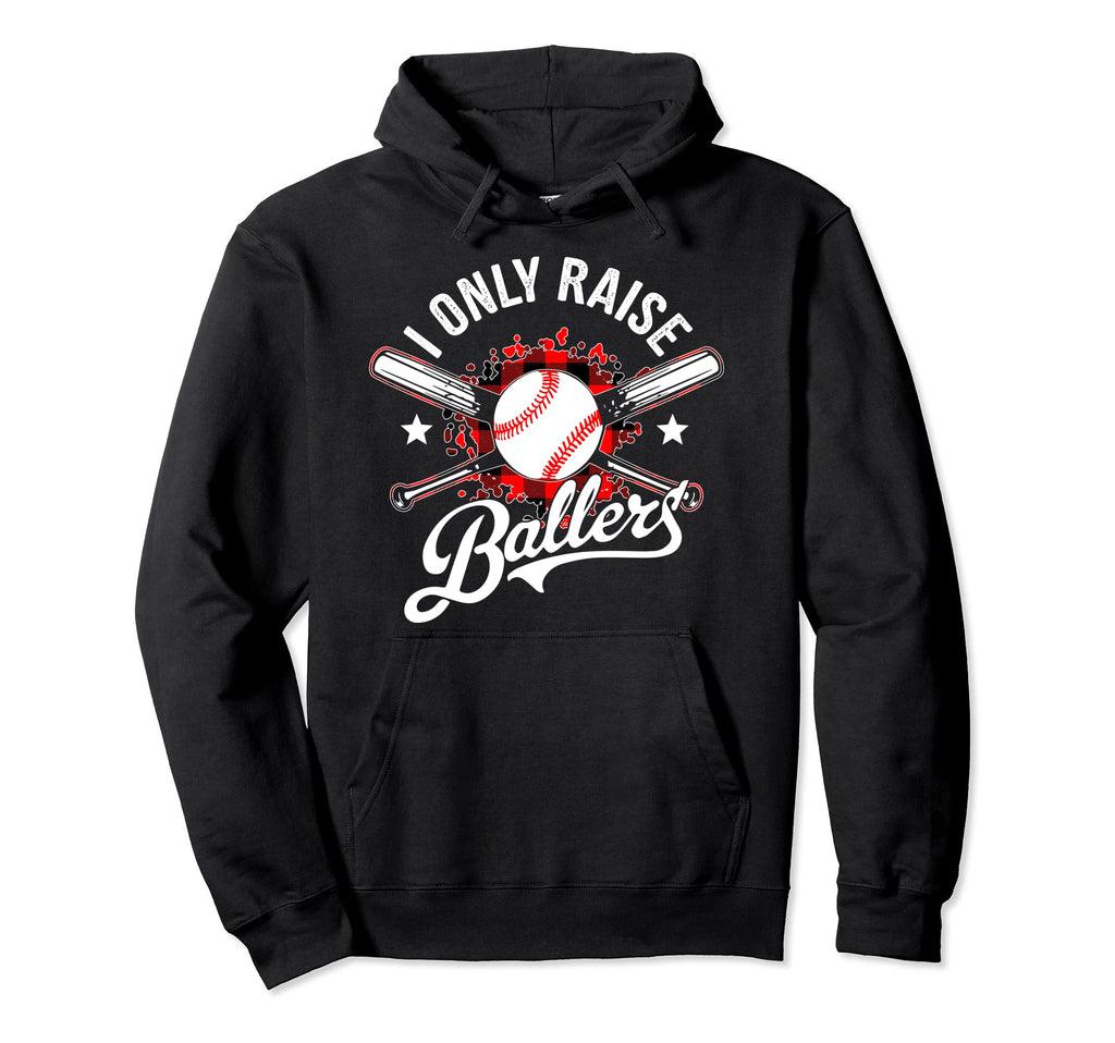 Funny Mom Baseball Family Softball I Hoodie - Aesthetic Graphic for Adults - T-Shirt, Sweatshirt, Hoodie