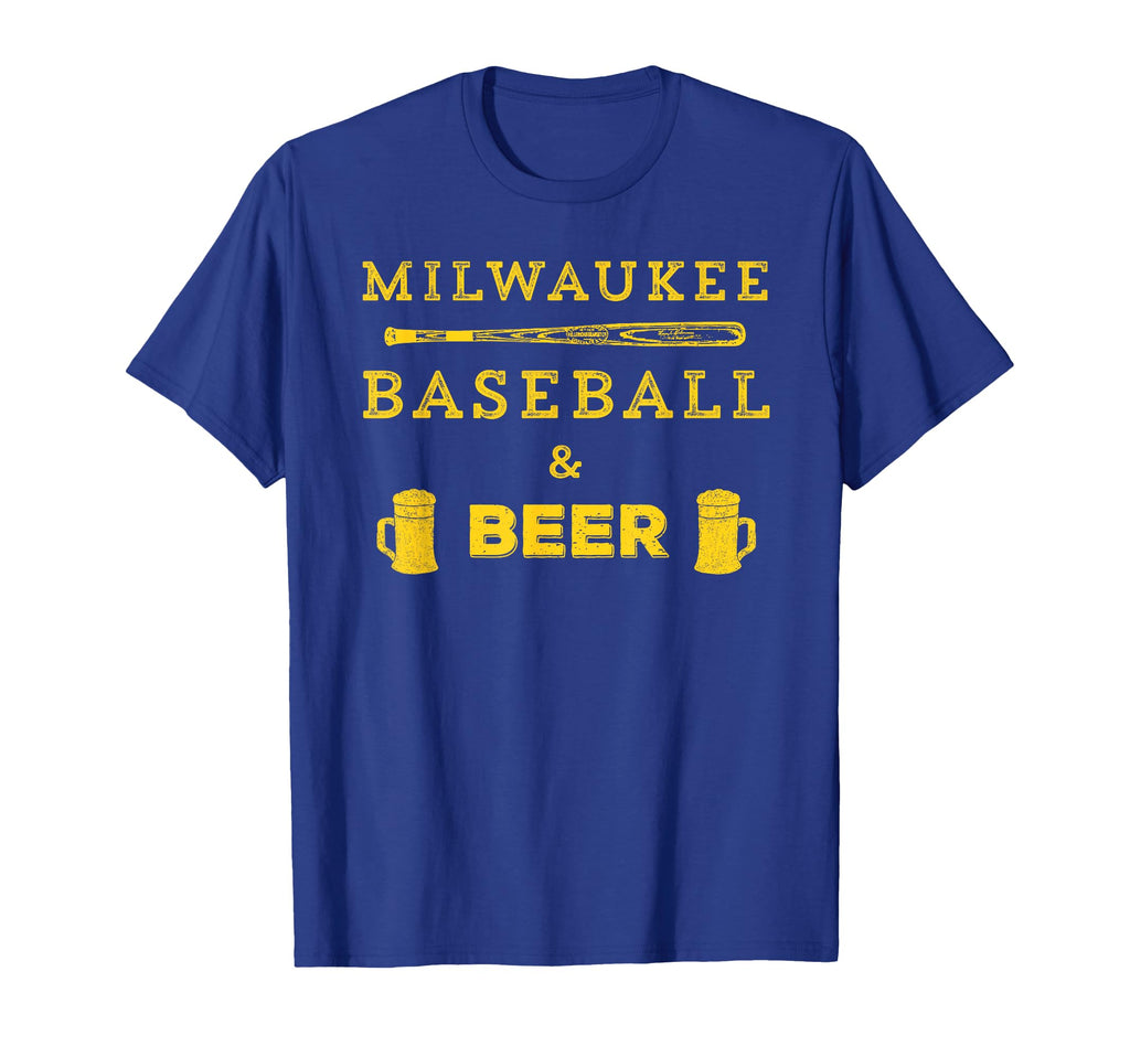 Milwaukee Baseball Beer Fan T-Shirt - Fun Novelty Design Unisex - T-Shirt, Sweatshirt, Hoodie