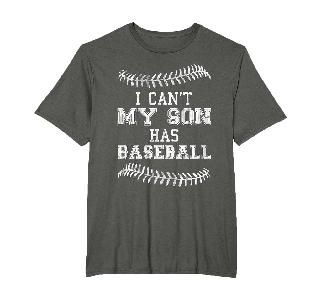 I Cant My Son Has Baseball Player T-Shirt - Custom Art Print for Adults - T-Shirt, Sweatshirt, Hoodie