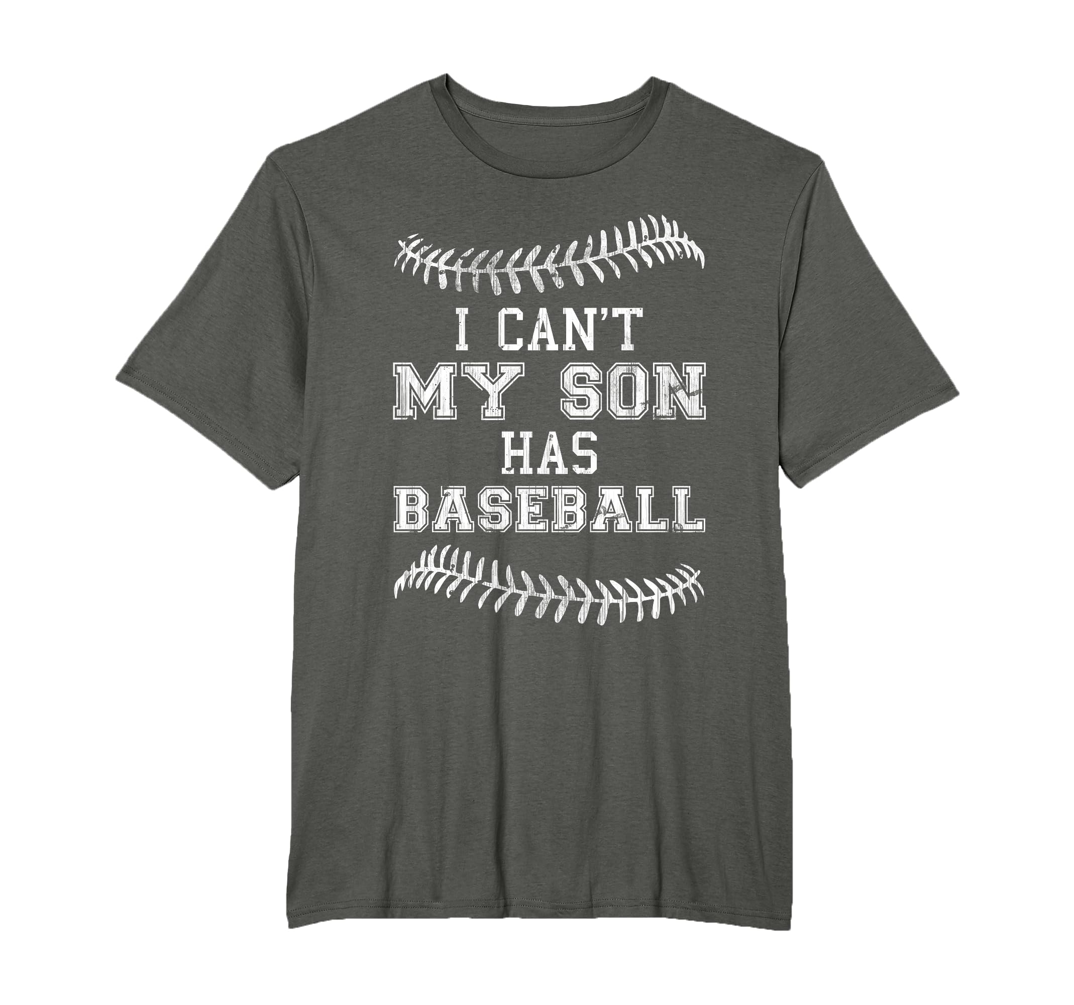I Cant My Son Has Baseball Player T-Shirt - Custom Art Print for Adults - T-Shirt, Sweatshirt, Hoodie