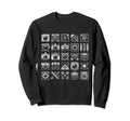 Funny Camera Sweatshirt - Aesthetic Graphic for Adults - T-Shirt, Sweatshirt, Hoodie