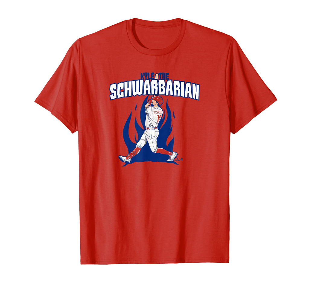 Kyle Schwarber Schwarbarian T-Shirt - Trendy Graphic Men Women - T-Shirt, Sweatshirt, Hoodie