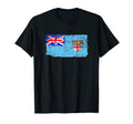 Fiji Flag Pride Gift Distressed T-Shirt - Fun Novelty Design Men Women - T-Shirt, Sweatshirt, Hoodie