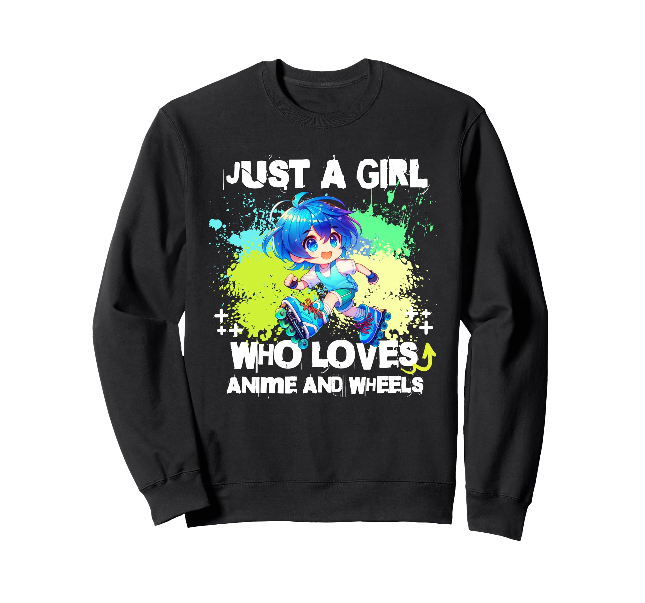 Roller Skating 70S 80S Skates Sweatshirt - Streetwear Style Men Women - T-Shirt, Sweatshirt, Hoodie