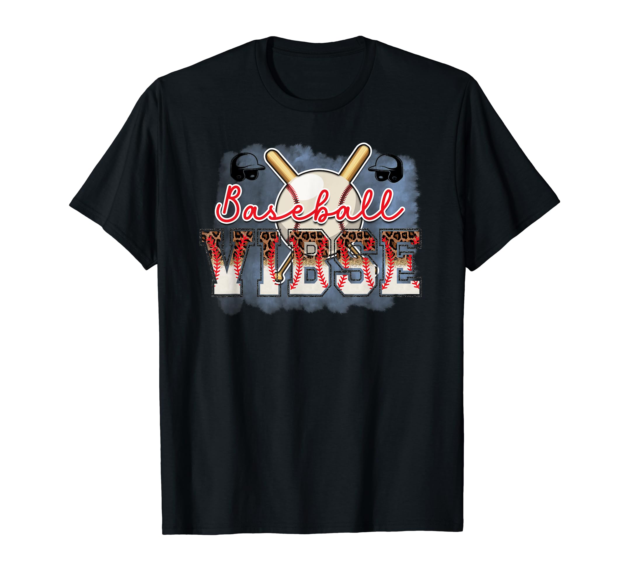 Baseball Vibes Is Baseball Mom Is T-Shirt - Casual Everyday Wear Men Women - T-Shirt, Sweatshirt, Hoodie