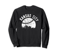 Kansas City Skyline Baseball Team Sweatshirt - Novelty Apparel Unisex - T-Shirt, Sweatshirt, Hoodie