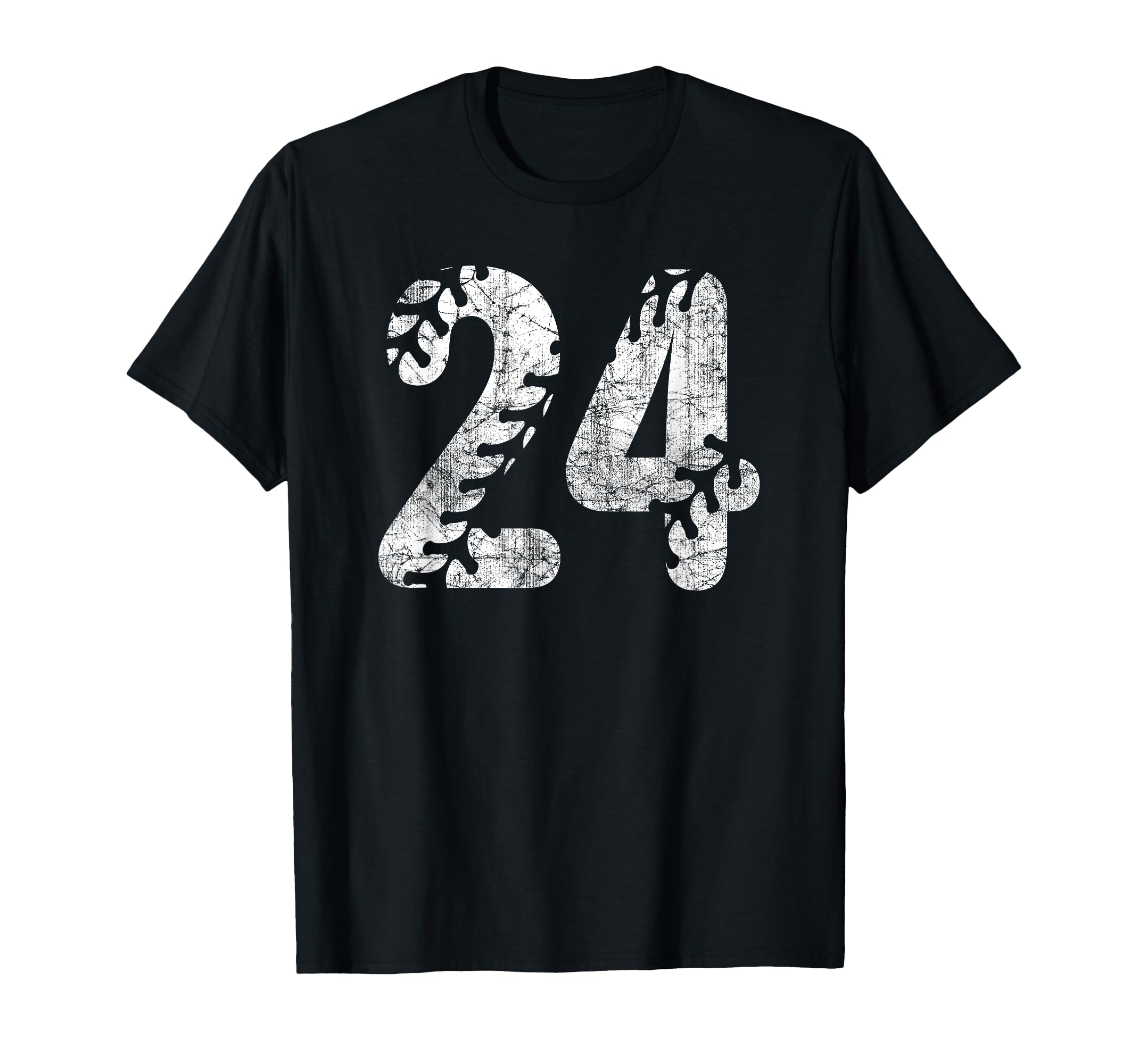 Baseball Softball Mom 24 Number 24 T-Shirt - Custom Art Print Unisex - T-Shirt, Sweatshirt, Hoodie
