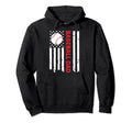 Flag Usa 4Th July Baseball Dad Hoodie - Casual Everyday Wear Unisex - T-Shirt, Sweatshirt, Hoodie