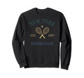 New York Athletics Tennis Club Racquet Sweatshirt - Graphic Print Unisex - T-Shirt, Sweatshirt, Hoodie