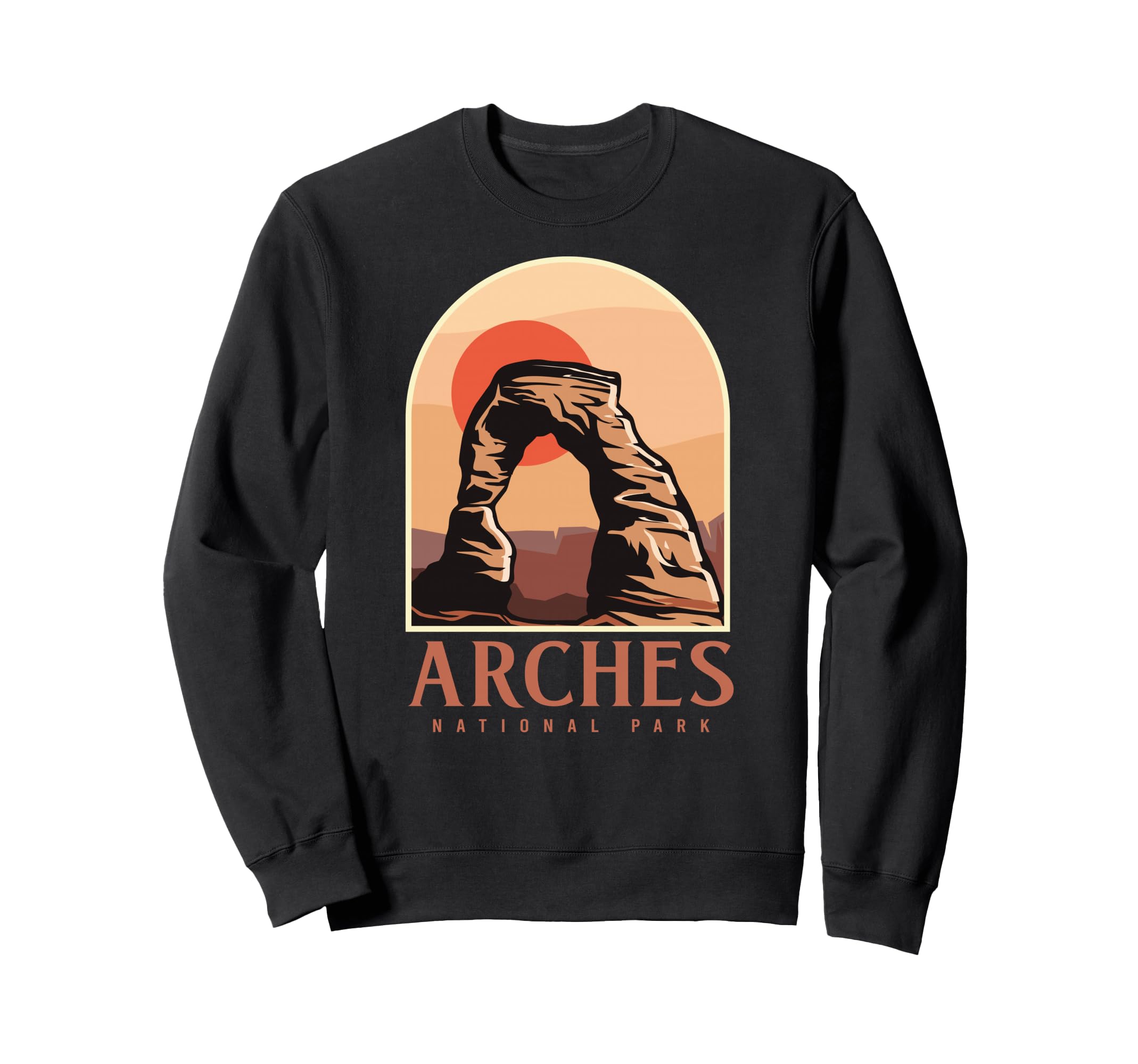Utah Hiking Camping Arches Sweatshirt - Custom Art Print Men Women - T-Shirt, Sweatshirt, Hoodie