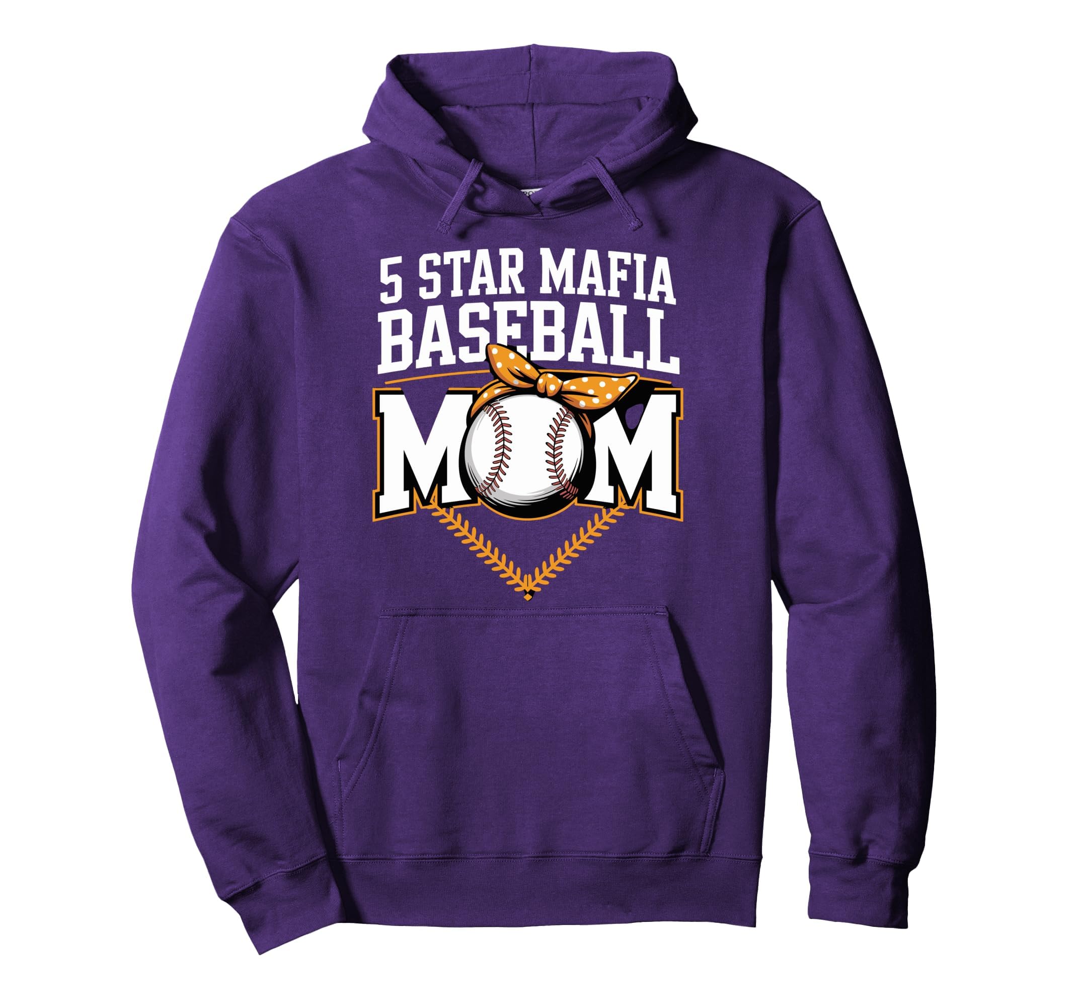 5 Star Mafia Baseball Mom Hoodie - Novelty Apparel Men Women - T-Shirt, Sweatshirt, Hoodie