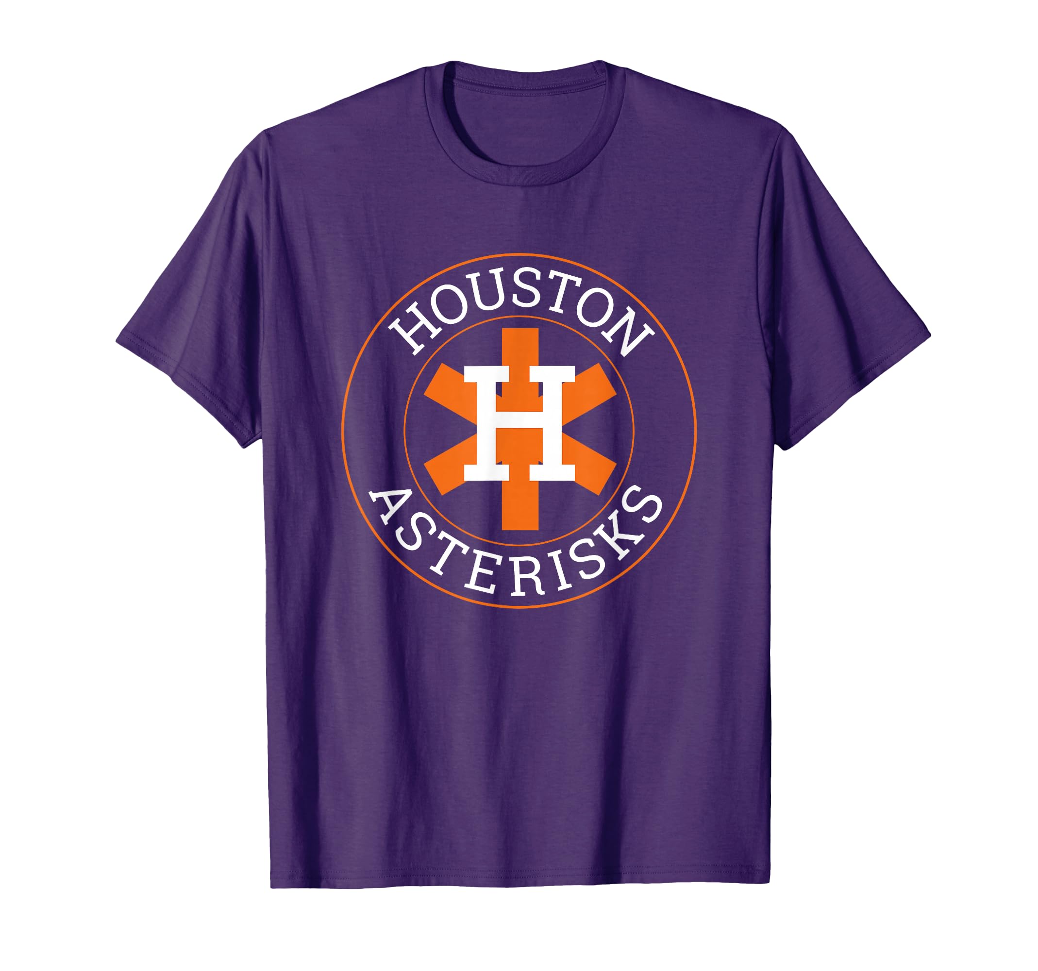 Houston Asterisks Cheated 2017 Funny T-Shirt - Minimalist Print Men Women - T-Shirt, Sweatshirt, Hoodie