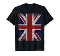 British Big Flag Distressed T-Shirt - Casual Everyday Wear for Adults - T-Shirt, Sweatshirt, Hoodie