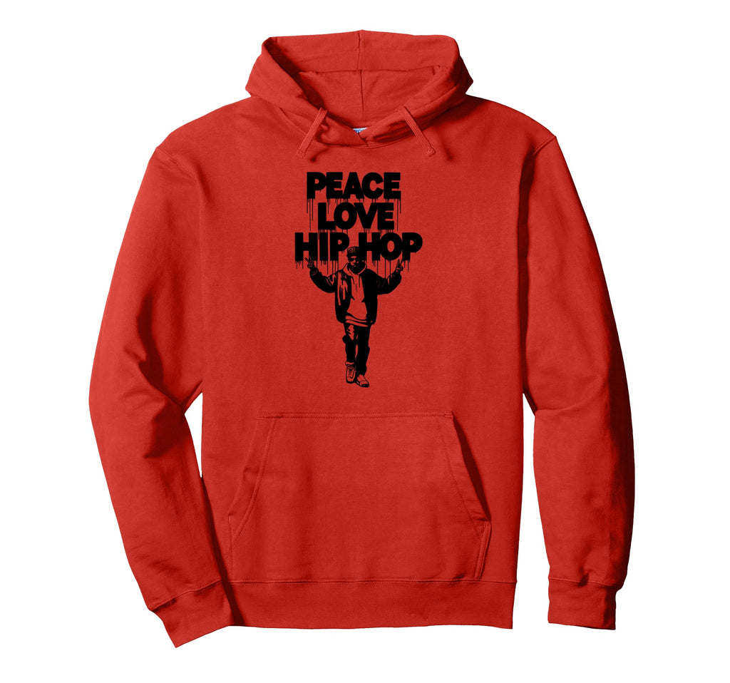 Peace Love Hip Hop Shirts Hip Hop Hoodie - Casual Everyday Wear Men Women - T-Shirt, Sweatshirt, Hoodie