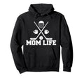 Mommy Family Fan Proud Ice Hockey Hoodie - Fun Novelty Design Men Women - T-Shirt, Sweatshirt, Hoodie