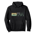Best 1971 Cassette Tape Birthday Hoodie - Fun Novelty Design Men Women - T-Shirt, Sweatshirt, Hoodie