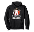 Busy Raising Ballers Sports Mom Sports Hoodie - Graphic Print Men Women - T-Shirt, Sweatshirt, Hoodie